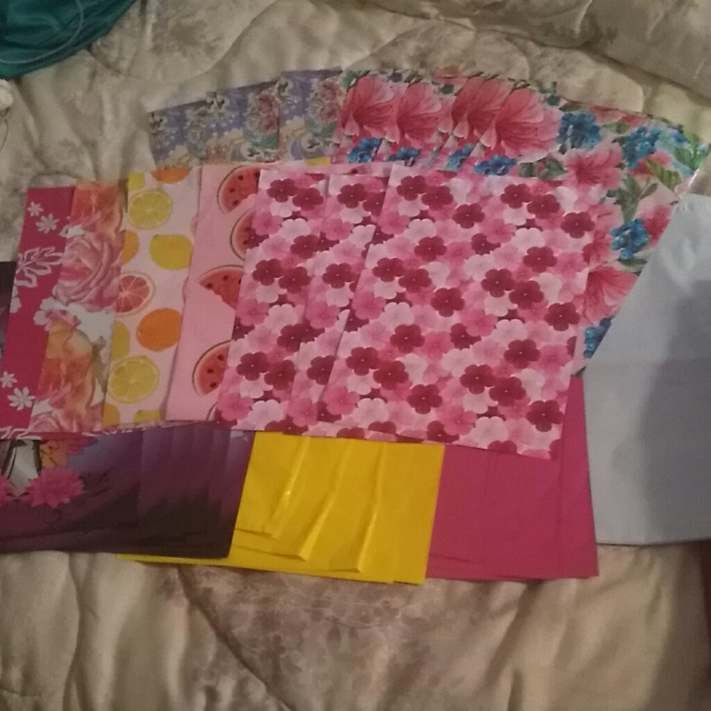 45 polymailers different designs